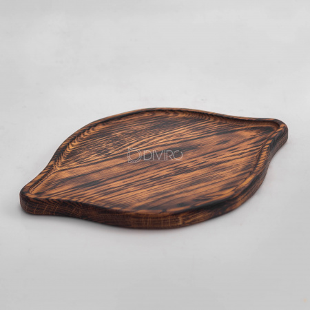 Доска для подачи хачапури с обжигом от мастерской DIVIRO